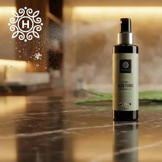 Uppfriskande ansiktsmist – En finfördelad spray som omedelbart svalkar, lugnar och återställer hudens pH-balans.