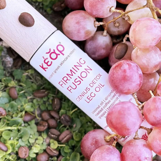 Kear Greek Firming Leg Oil – Naturlig Detox & Anti - Cellulit Kroppsolja – Bodycare / Body Oil / Anti - Cellulite | FaceTAN