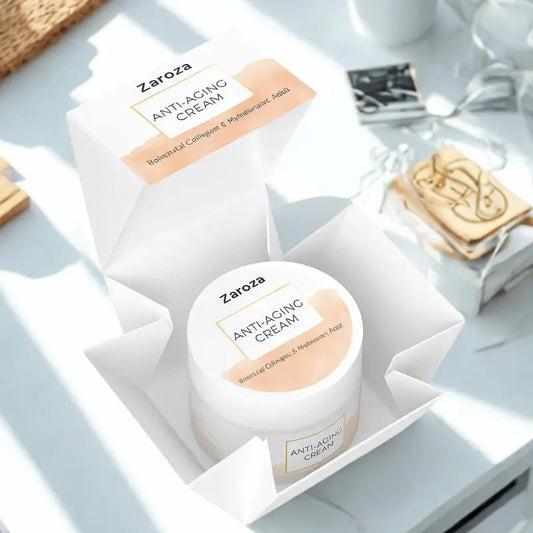 Zarosa Anti - Aging & Anti - Wrinkle Moisturizing Cream – Lyxig ansiktskräm med 7 superfoods – Skincare / Face Care / Anti - Aging Moisturizers | FaceTAN