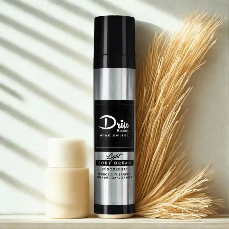 Driu Beauty Wise Light Body Cream – Unisex Prebiotic Hydration Vitamin B3 – Bodycare / Moisturizer | FaceTAN
