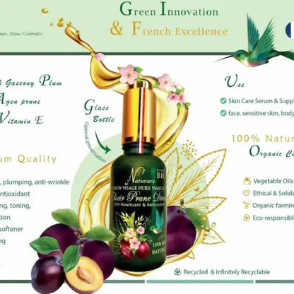 Ekologisk fransk plommonelixir för ansikte, hår och kropp - FaceTAN – Skincare / Face Care / Face Serums & Oils | FaceTAN