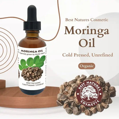 Ekologisk Moringaolja 100% Ren – Miracle Oil för Anti - Aging & Lyster – Bodycare / Natural Oils | FaceTAN