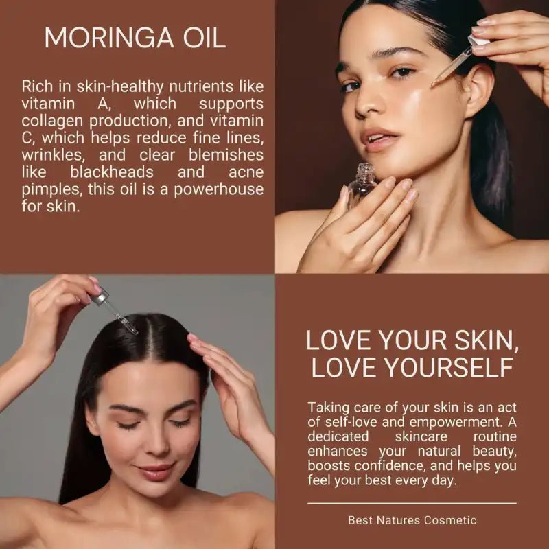 Ekologisk Moringaolja 100% Ren – Miracle Oil för Anti - Aging & Lyster – Bodycare / Natural Oils | FaceTAN