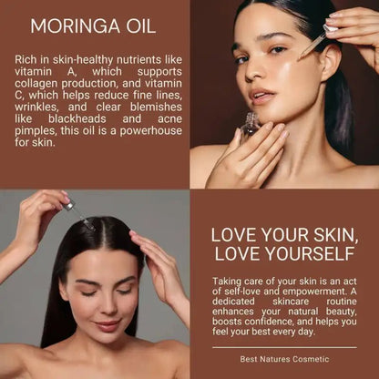 Ekologisk Moringaolja 100% Ren – Miracle Oil för Anti - Aging & Lyster – Bodycare / Natural Oils | FaceTAN