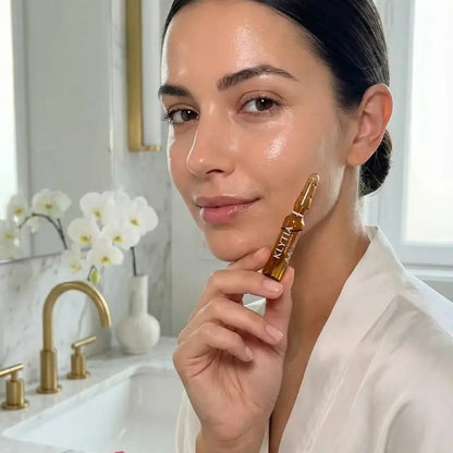 Klytia Paris Anti Aging Ampoule Serum – 30 - dagars intensiv uppstramande kur – Skincare / Face Care / Face Serums & Oils | FaceTAN