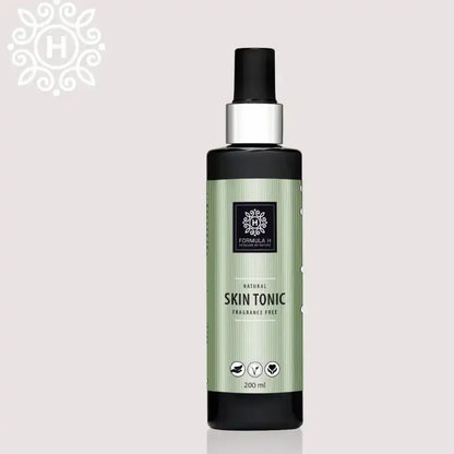 Natural Skin Tonic 200ml – Ren och skonsam formula utan parfym som förbereder huden för serum och kräm.