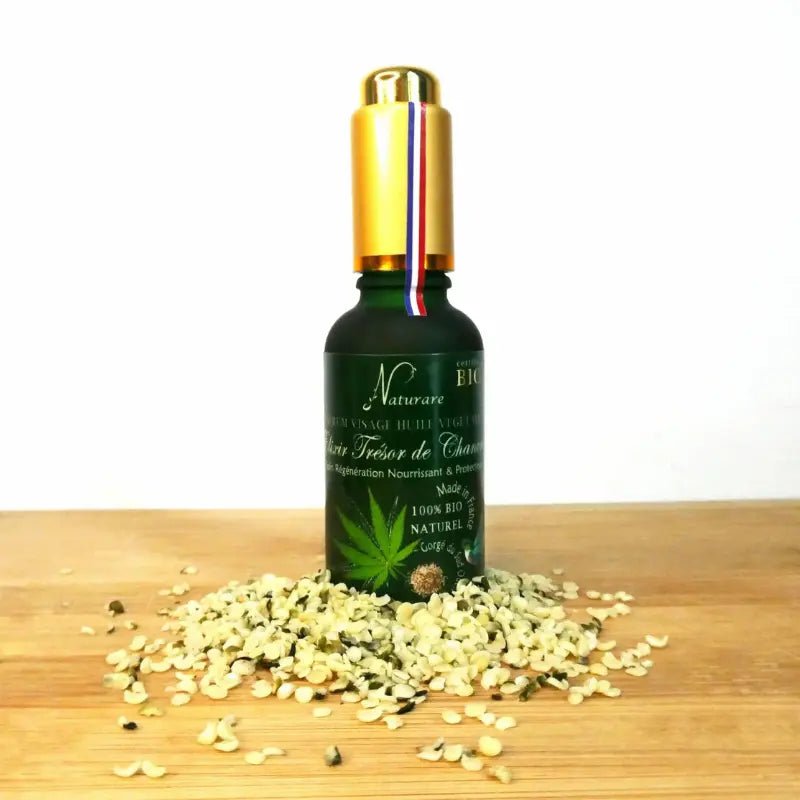 Organic French Hemp Seed Oil Serum – Lyxigt Omega - serum för känslig hy – Skincare / Face Care / Face Serums & Oils | FaceTAN