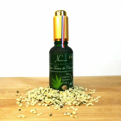Organic French Hemp Seed Oil Serum – Lyxigt Omega - serum för känslig hy – Skincare / Face Care / Face Serums & Oils | FaceTAN