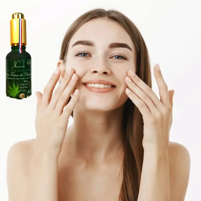 Organic French Hemp Seed Oil Serum – Lyxigt Omega - serum för känslig hy – Skincare / Face Care / Face Serums & Oils | FaceTAN