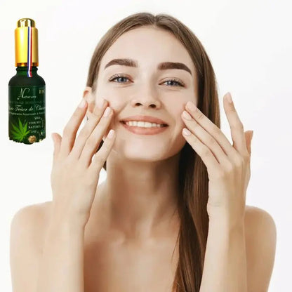 Organic French Hemp Seed Oil Serum – Lyxigt Omega - serum för känslig hy – Skincare / Face Care / Face Serums & Oils | FaceTAN