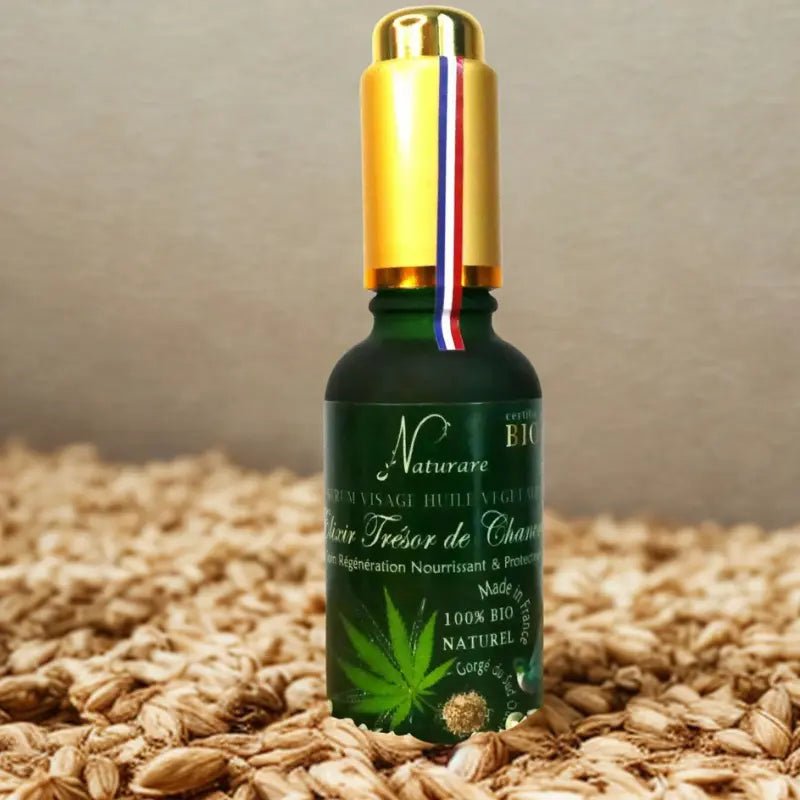 Organic French Hemp Seed Oil Serum – Lyxigt Omega - serum för känslig hy – Skincare / Face Care / Face Serums & Oils | FaceTAN