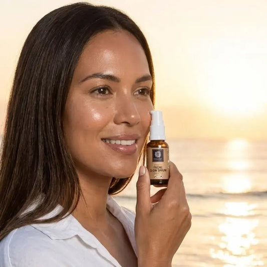 Premium Facial Glow Serum – Eksklusivt anti - aging serum med kollagen & ginseng – Skincare / Face Care / Face Serums & Oils | FaceTAN