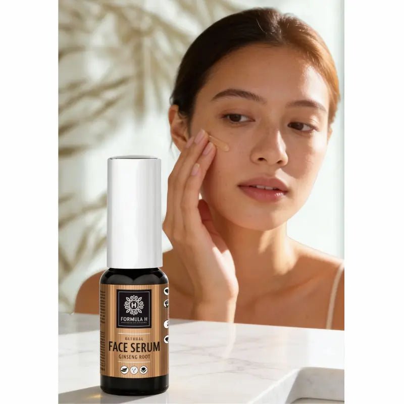 Premium Facial Glow Serum – Eksklusivt anti - aging serum med kollagen & ginseng – Skincare / Face Care / Face Serums & Oils | FaceTAN