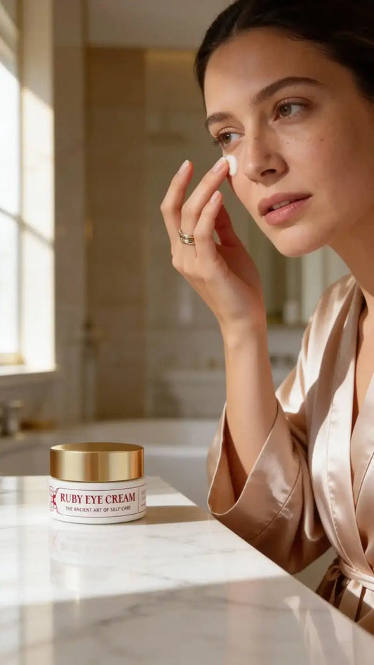 Ruby Eye Cream – Den antika hemligheten för en strålande blick – Skincare | FaceTAN