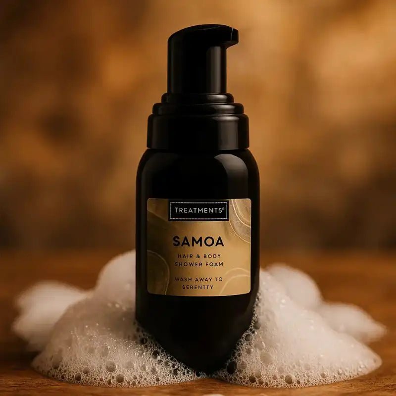 Samoa Hair & Body Shower Foam 250ml – Lyxigt 2 - i - 1 Duschskum med Aloe Vera – Bath & Beauty / Bodycare / Shower Foam | FaceTAN