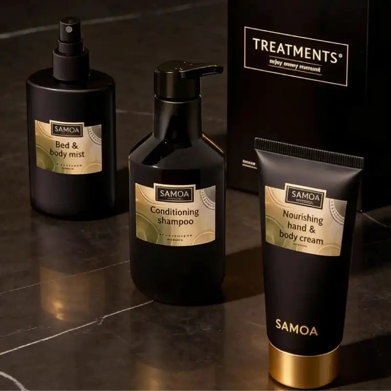 Samoa Tropical Body & Hair Gift Box – Lyxigt Spa - set för Kropp & Hår – Bath & Beauty / Gift Sets / Bodycare | FaceTAN