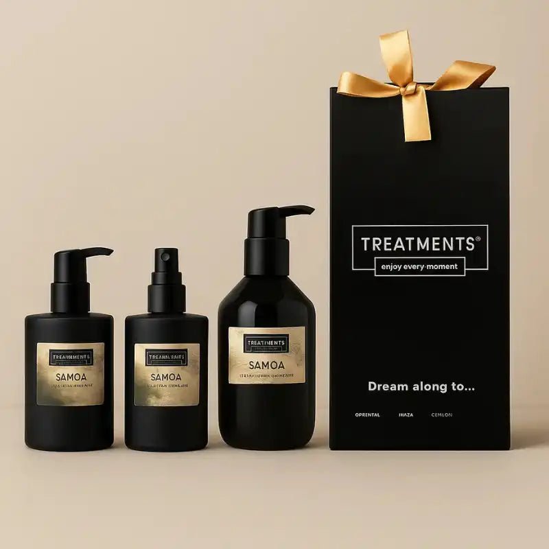 Samoa Tropical Body & Hair Gift Box – Lyxigt Spa - set för Kropp & Hår – Bath & Beauty / Gift Sets / Bodycare | FaceTAN