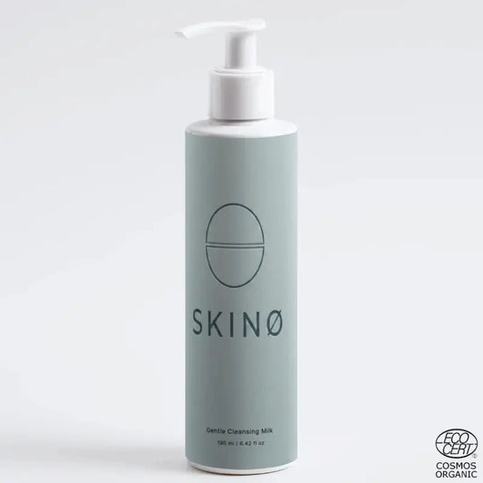 SKINØ Gentle Cleansing Milk – Närande Ekologisk Rengöringsmjölk för Torr Hy – Rengöringsmjölk | FaceTAN