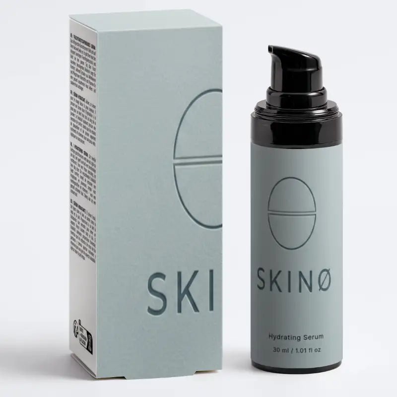 SKINØ Hydrating Serum – Intensiv Fuktboost med Hyaluronsyra & Hjortron – Ansiktsserum | FaceTAN