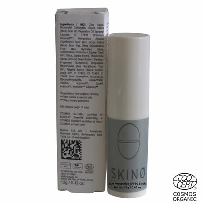 SKINØ Mineral Sun Stick SPF 50 – Reef - Safe & Ekologisk – Skincare | SKINØ
