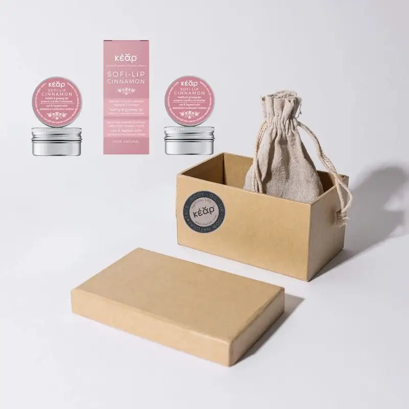 Sofi Lip Kanel Läppbalsam – Intensiv Återfuktning (2 - pack) – Hudvård | FaceTAN