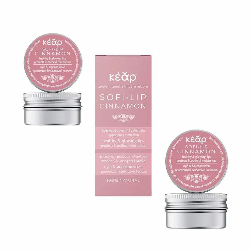 Sofi Lip Kanel Läppbalsam – Intensiv Återfuktning (2 - pack) – Hudvård | FaceTAN