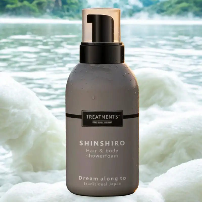Treatments Shinshiro Shower Foam – Japanskt Inspirerad Lyx för Kropp & Hår – Bath & Beauty / Shower & Bath / Hair & Body Wash | FaceTAN