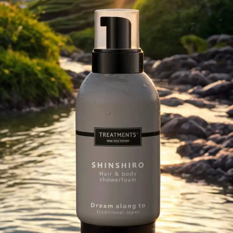 Treatments Shinshiro Shower Foam – Japanskt Inspirerad Lyx för Kropp & Hår – Bath & Beauty / Shower & Bath / Hair & Body Wash | FaceTAN