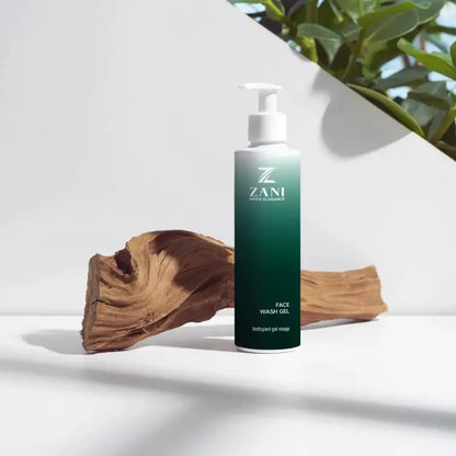 Zani Organic Face Wash Gel – Ekologisk ansiktsrengöring speciellt utvecklad för män med Aloe Vera och fruktextrakt.