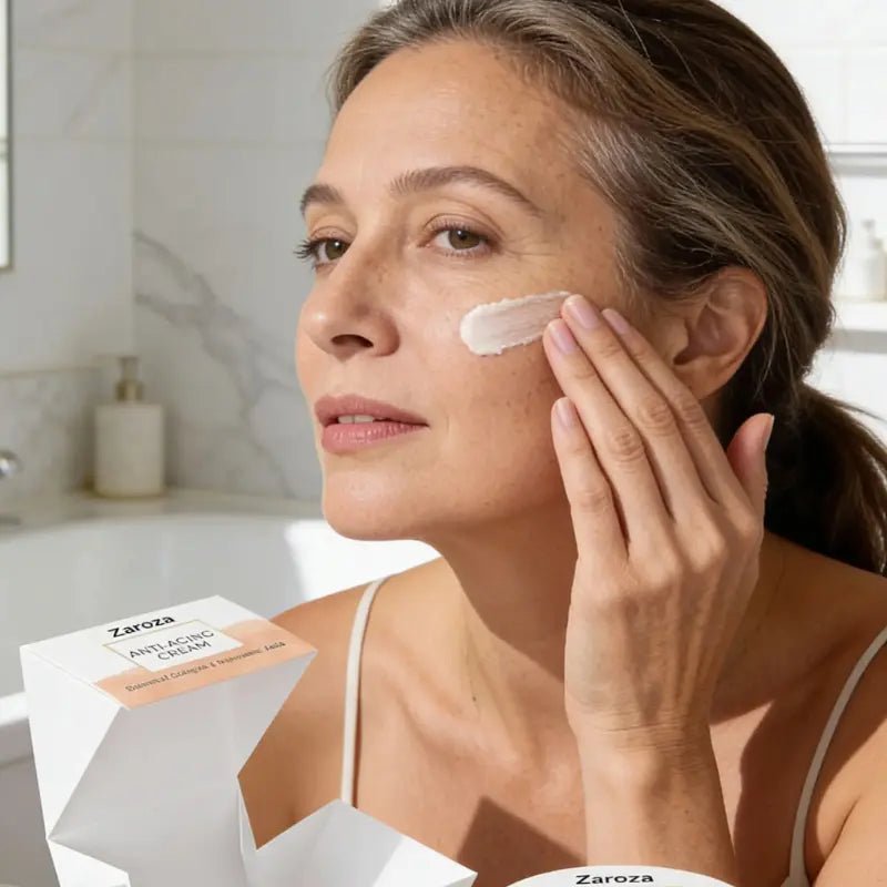 Zarosa Anti - Aging & Anti - Wrinkle Moisturizing Cream – Lyxig ansiktskräm med 7 superfoods – Skincare / Face Care / Anti - Aging Moisturizers | FaceTAN