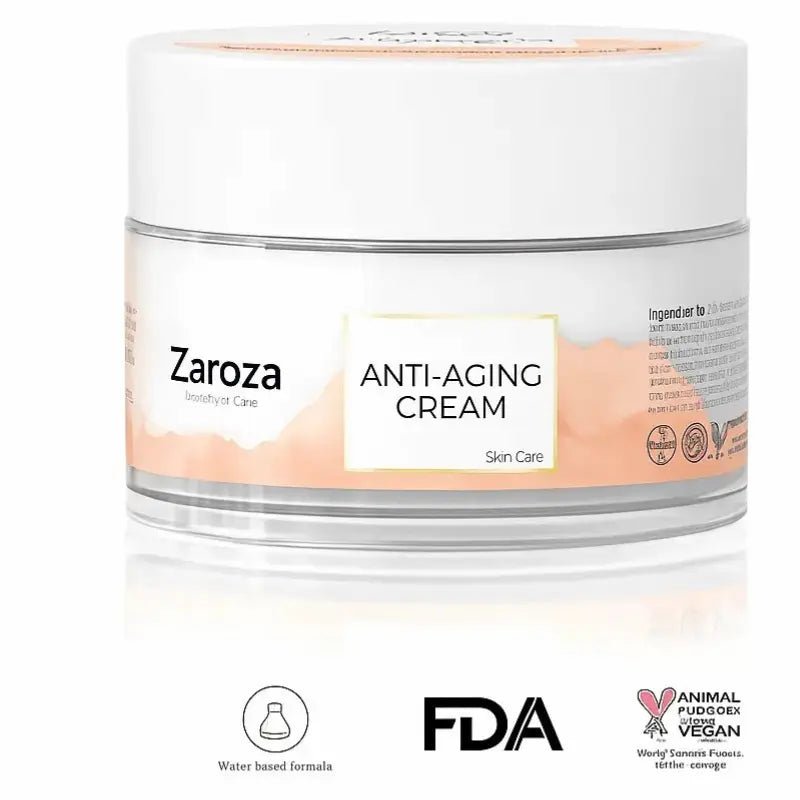 Zarosa Anti - Aging & Anti - Wrinkle Moisturizing Cream – Lyxig ansiktskräm med 7 superfoods – Skincare / Face Care / Anti - Aging Moisturizers | FaceTAN